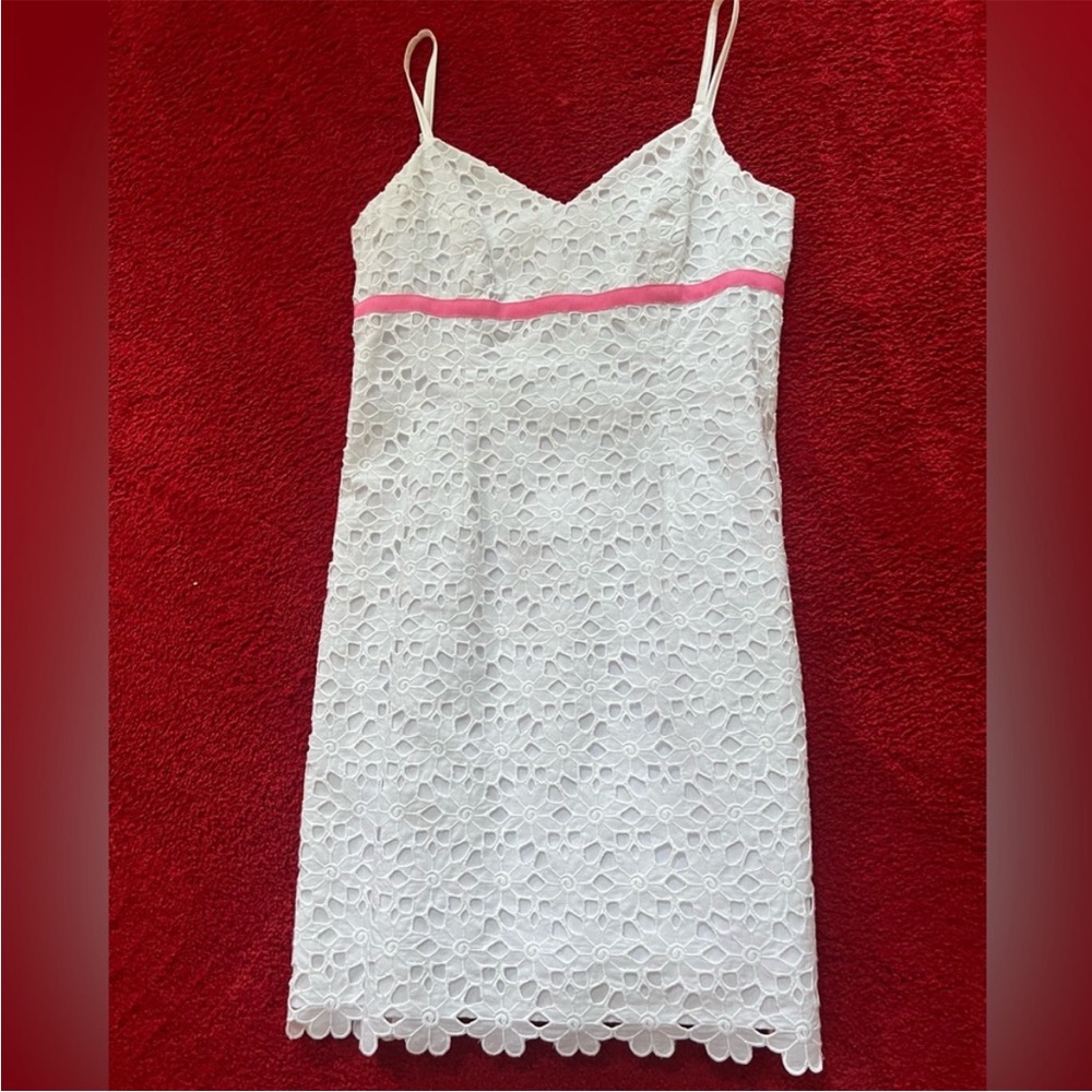 Elegant White Lace Slip Dress